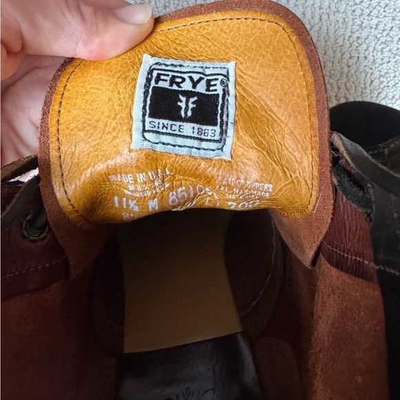 Frye Men’s Arkansas Boot Mid-Lace Waterprooff - 11.5 - Picture 6 of 7